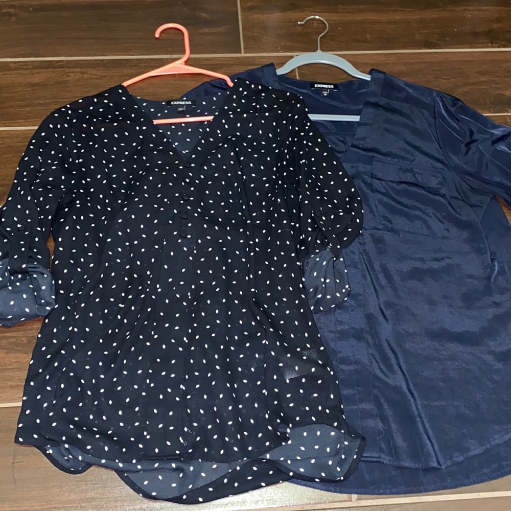 2- PACK!! Express Blouses 💙🖤